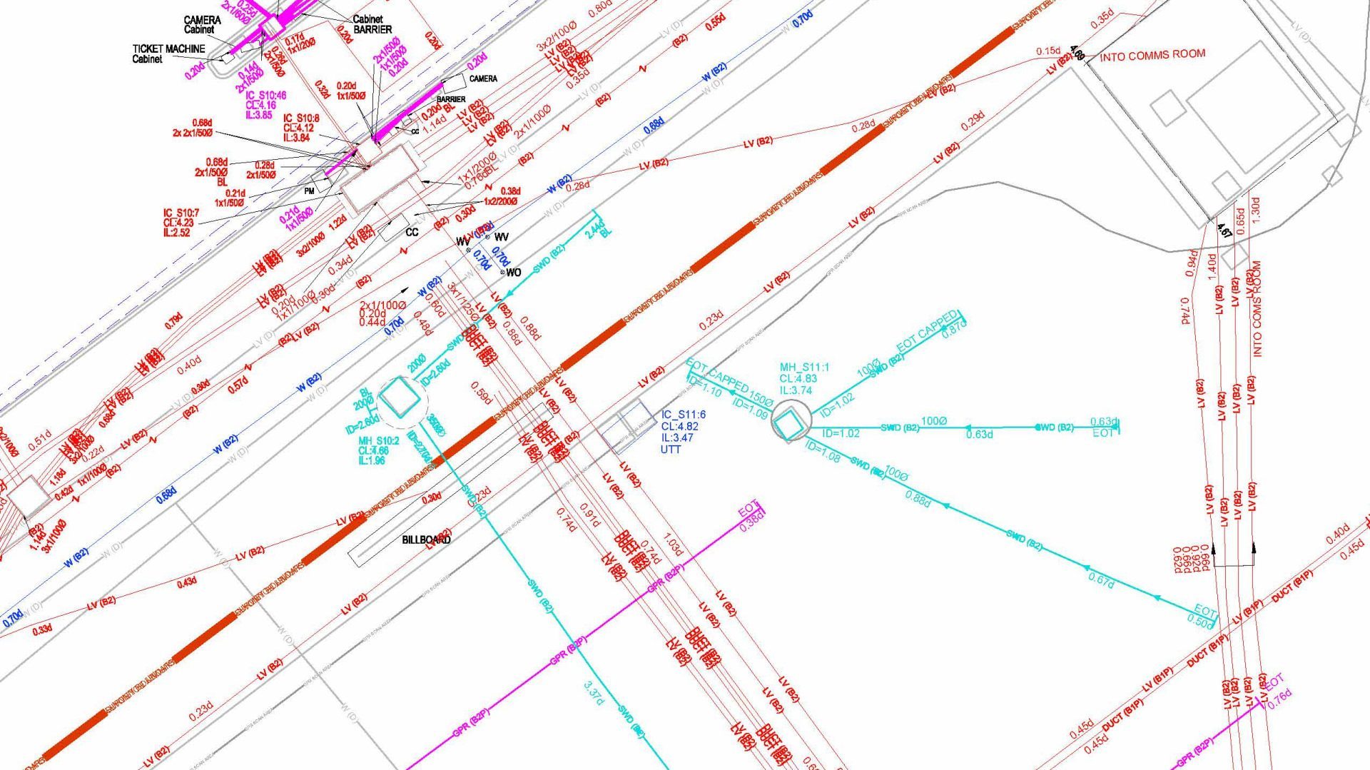 Underground utility detection survey Oman