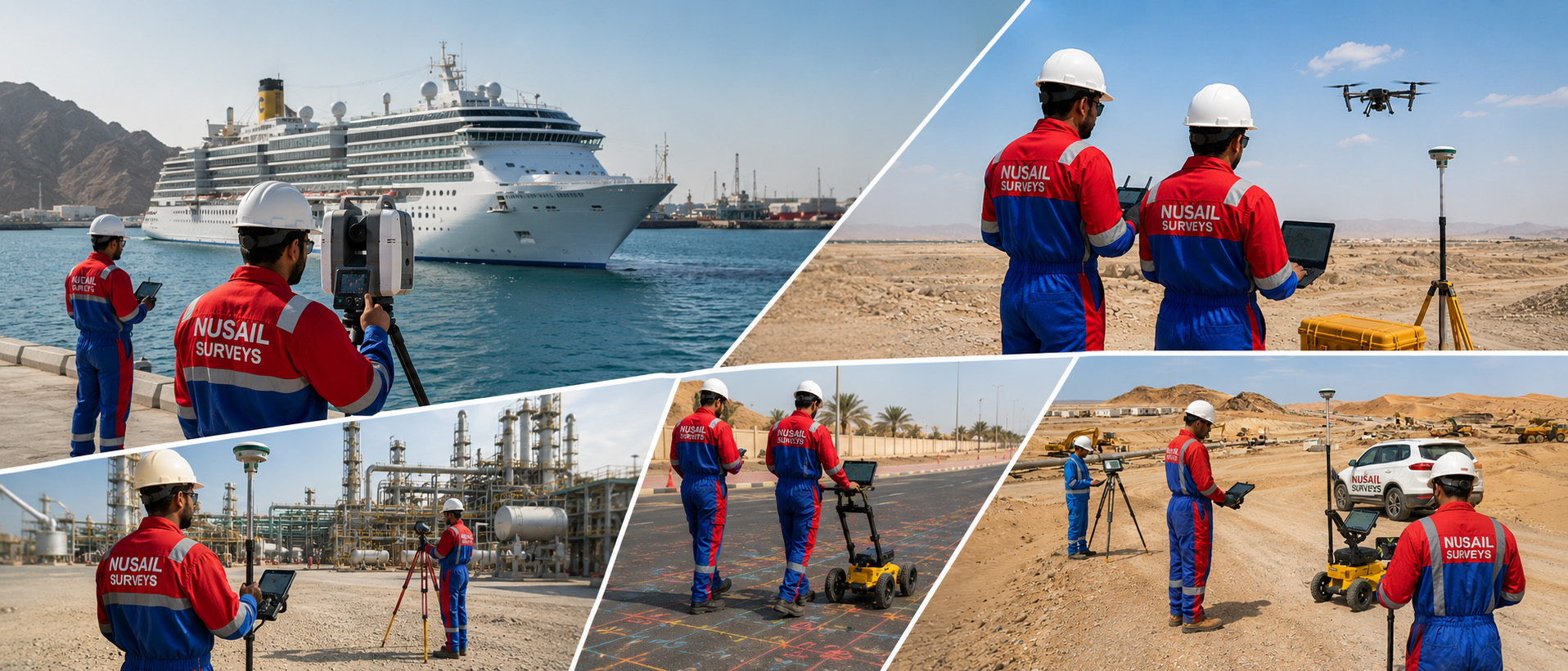 Nusail Engineering Consultancy digital surveying and geospatial background