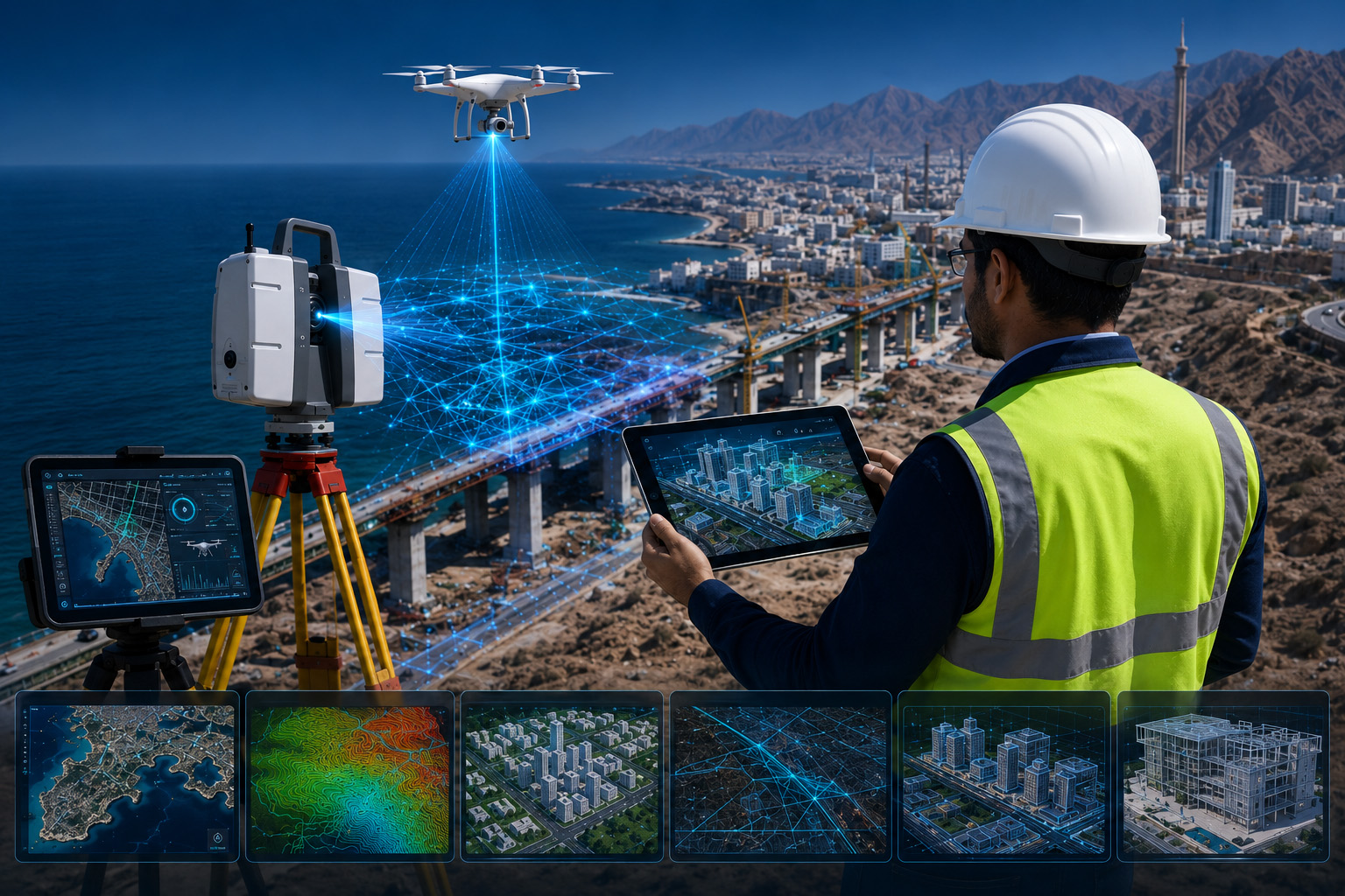 Nusail GIS mapping and geospatial analysis workstation