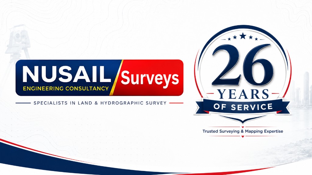Nusail Surveys 26 years of service