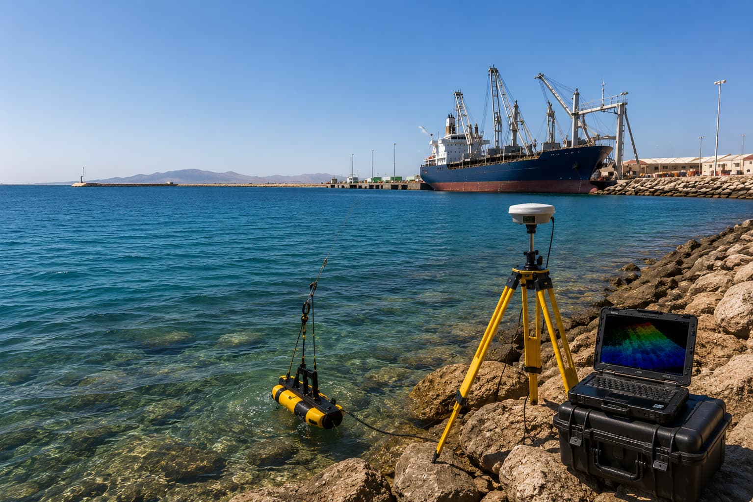 Topographic Survey,hydrographic survey vs bathymetric survey,Marine survey in oman, Land survey companies in oman