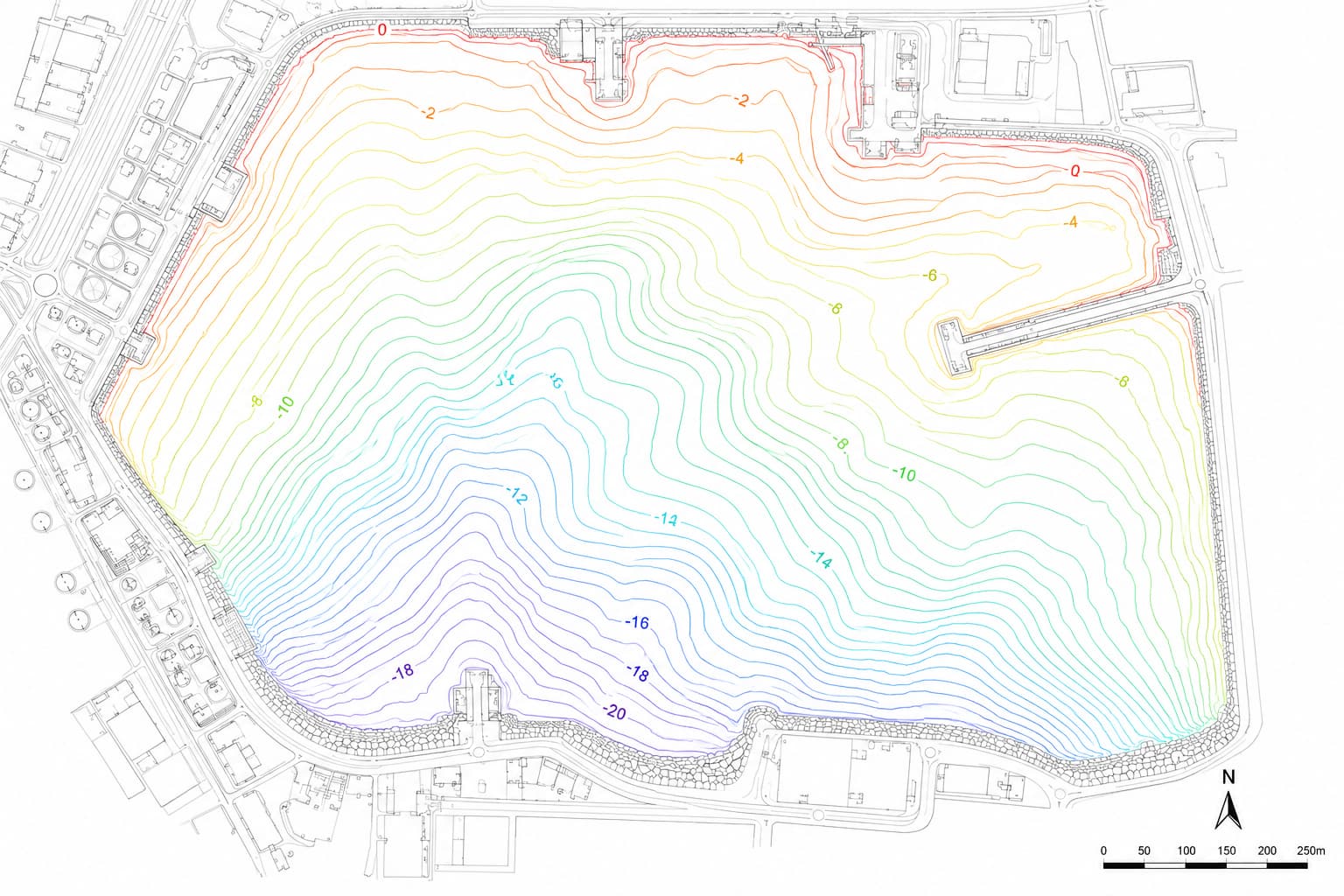 Land Topographic Surveying Survey,Marine survey in oman
