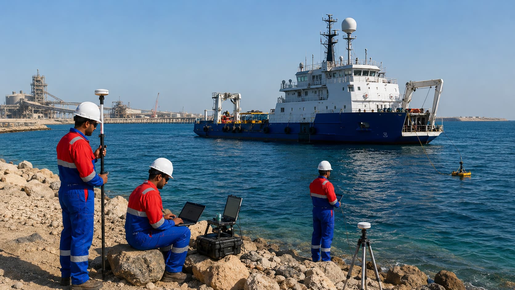 Land survey Oman,Marine survey in oman, Land survey companies in oman