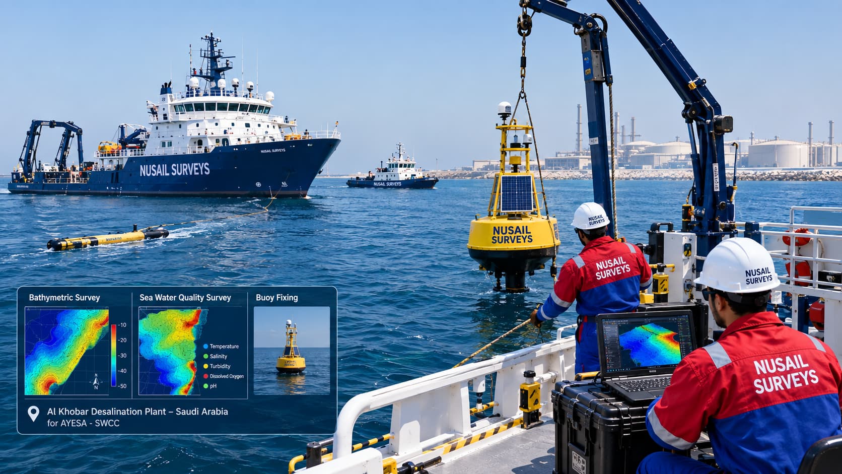 hydrographic and bathymetric survey,Marine survey in oman, Land survey companies in oman