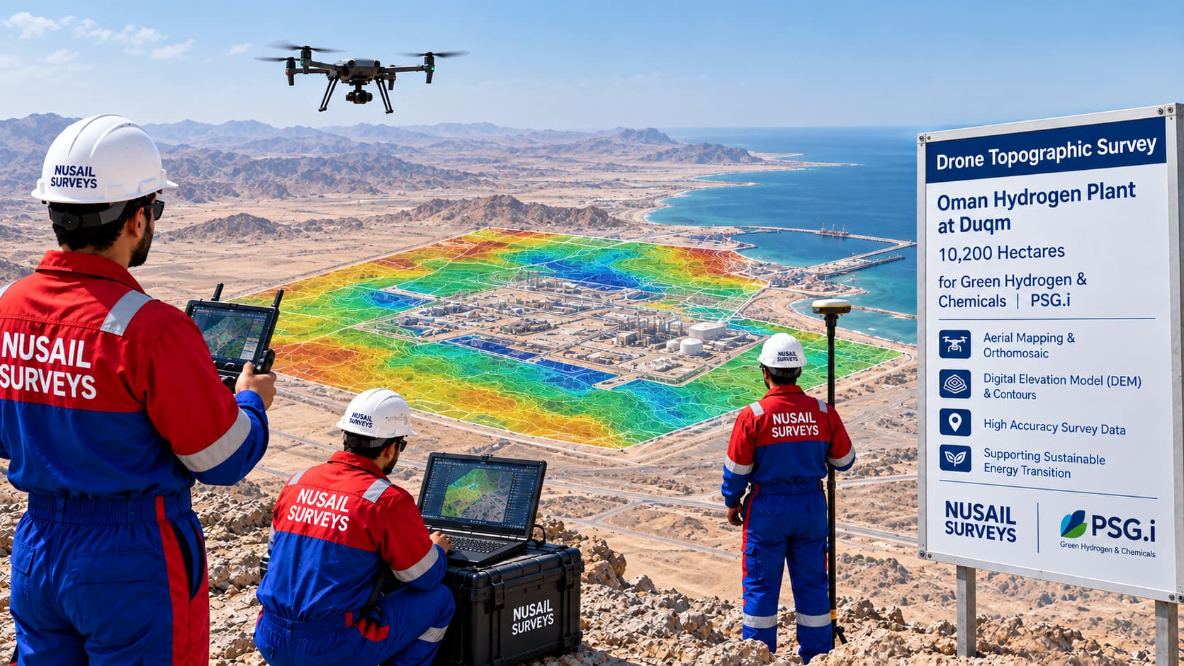 geological survey near me,Marine survey in oman, Land survey companies in oman