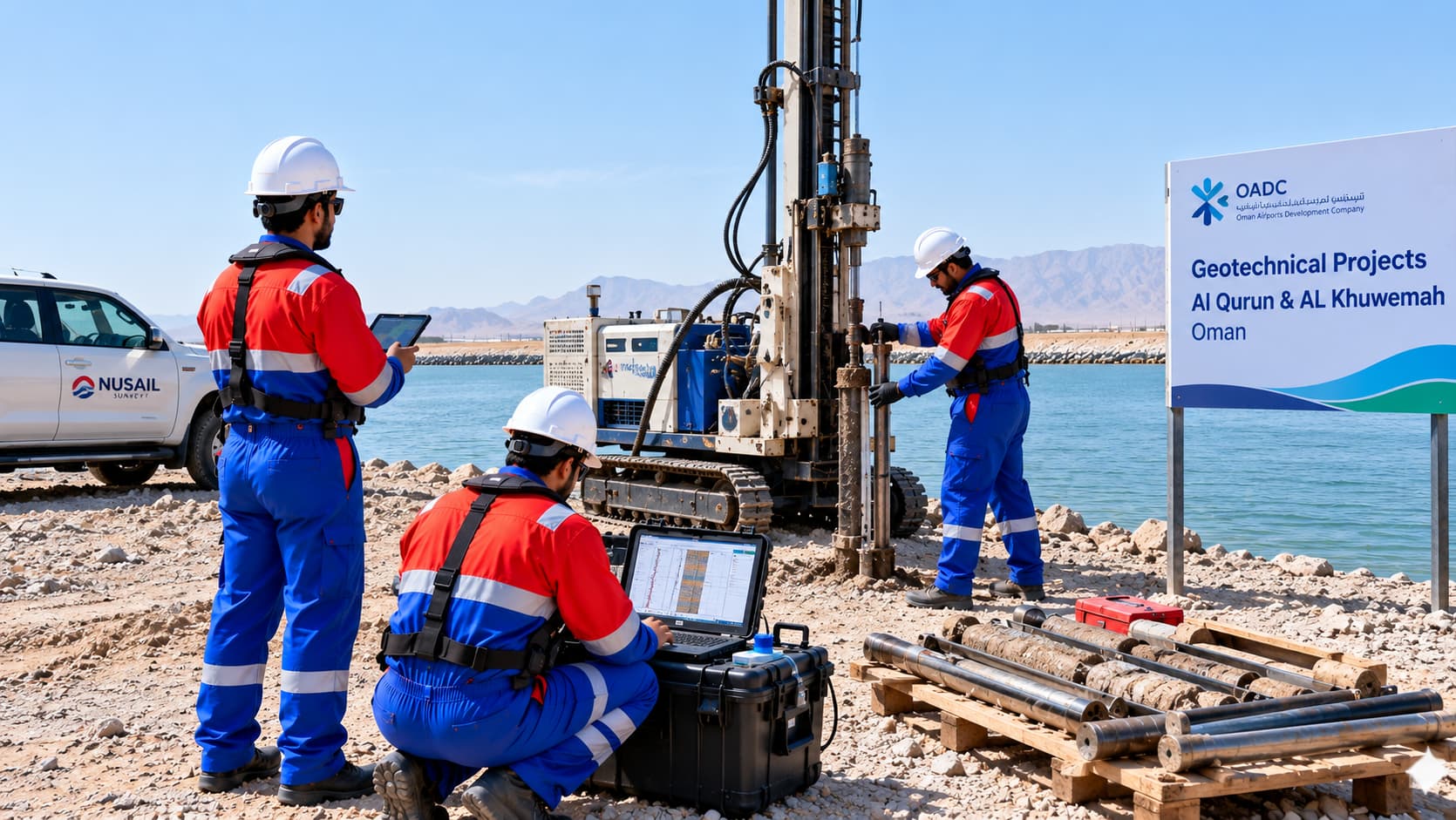 oceanographic survey ship,Marine survey in oman, Land survey companies in oman