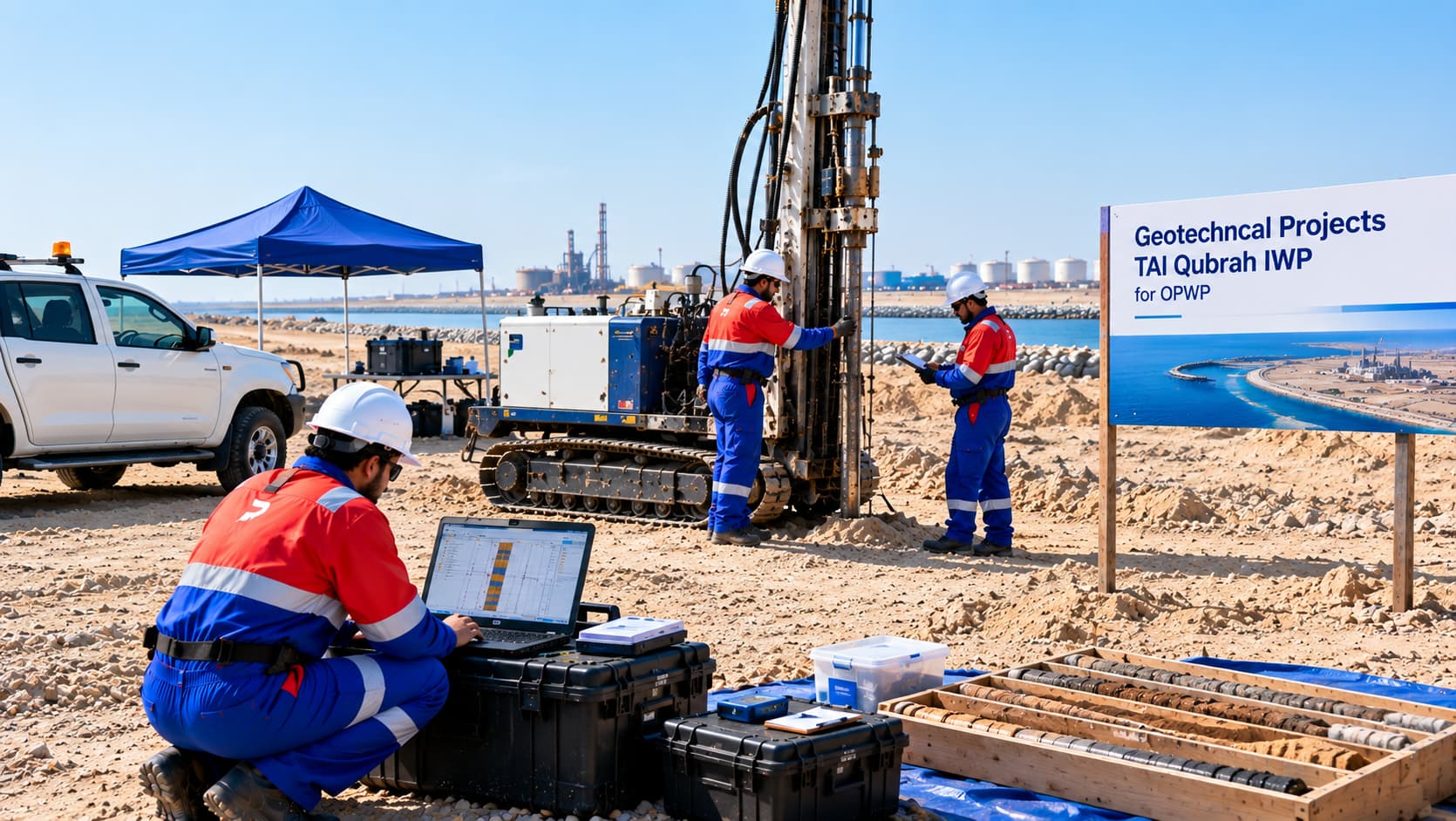 Marine survey in oman, Land survey companies in oman