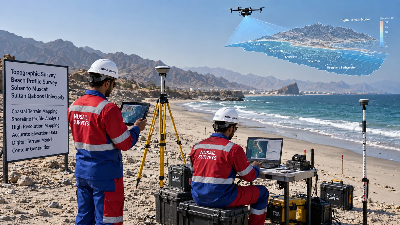 geo mapping drone
land survey companies near me,
,Nusail HSE,Marine survey in oman, Land survey companies in oman