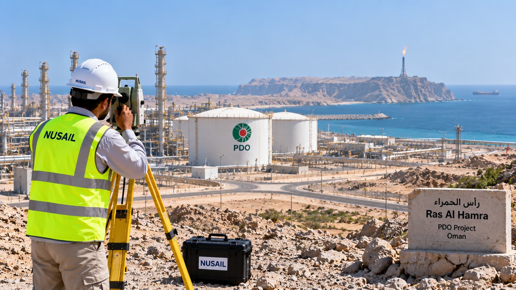 topographic mapping drone,Nusail HSE,Marine survey in oman, Land survey companies in oman