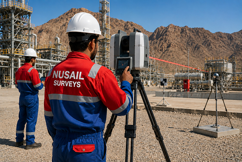 3D laser scanning and point cloud survey in Oman