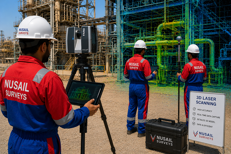 3D Laser Scanning Surveys,Marine survey in oman