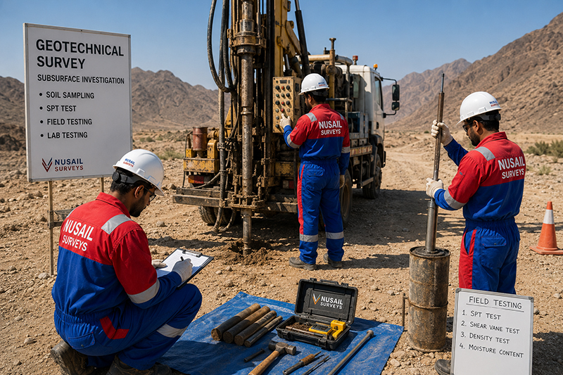 Geotechnical surveying Oman