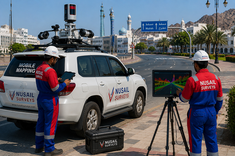 Mobile Mapping Applications,Marine survey in oman