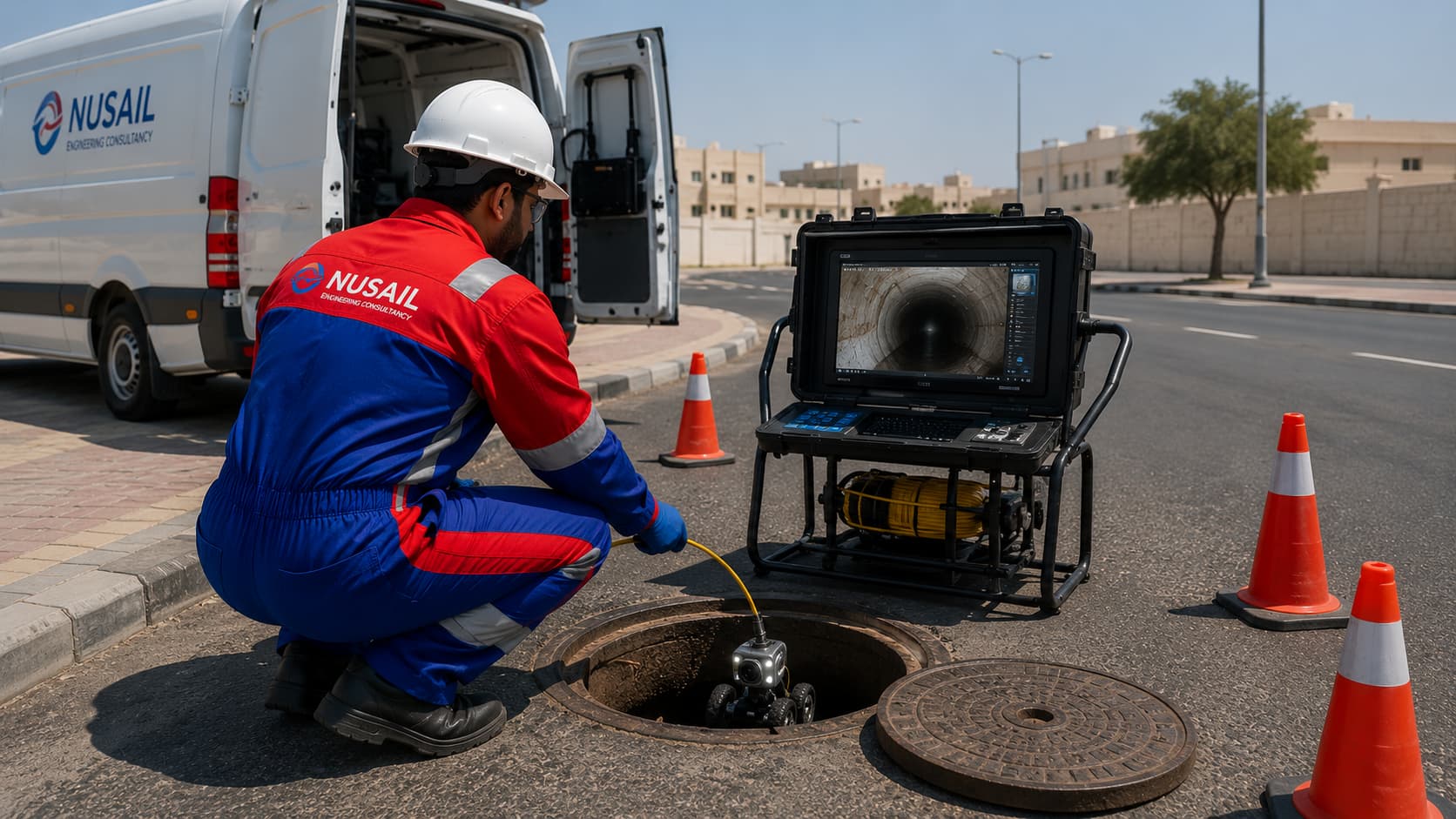 CCTV drainage survey Oman