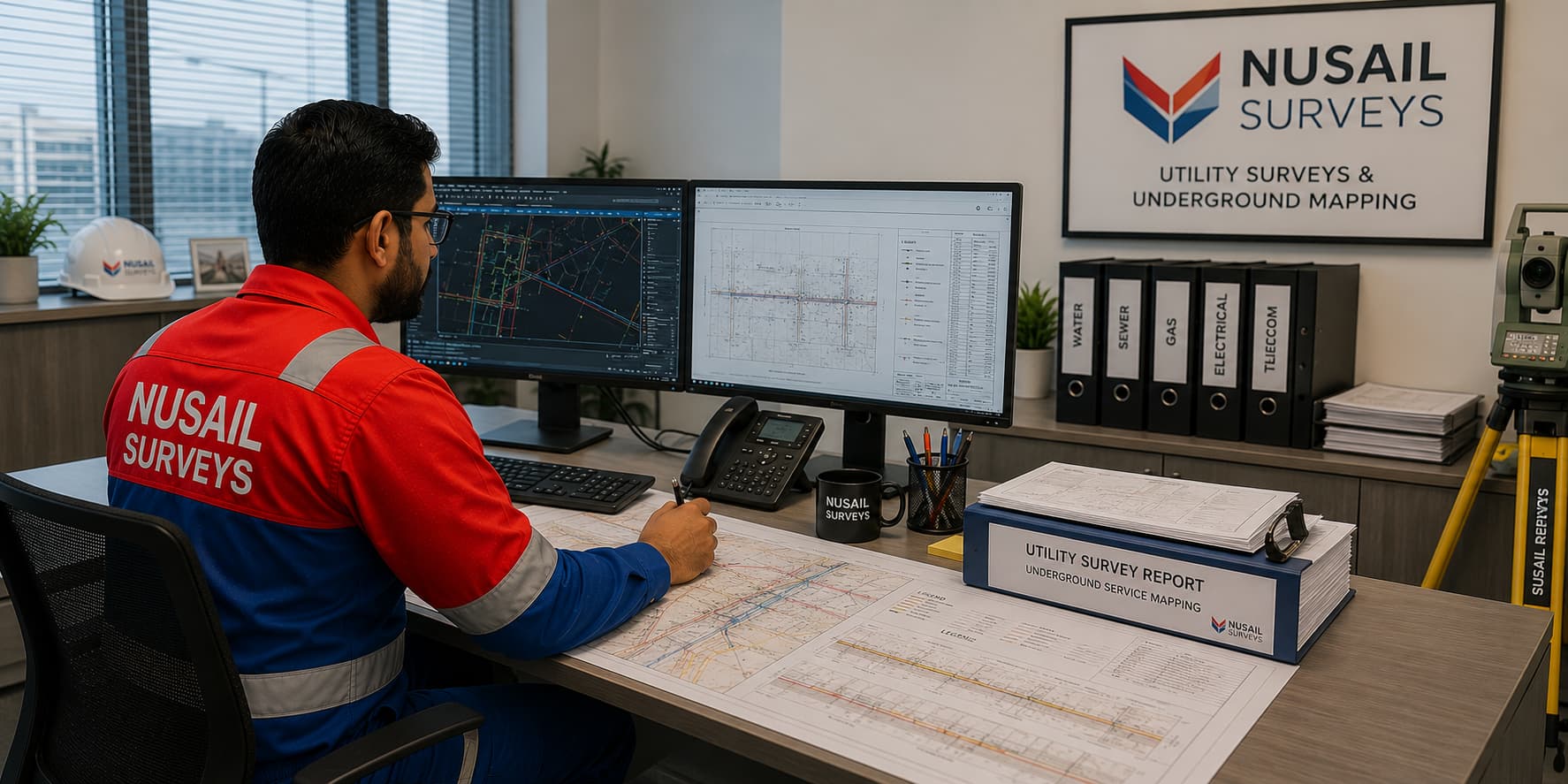 Utility survey drawings and reports Oman
