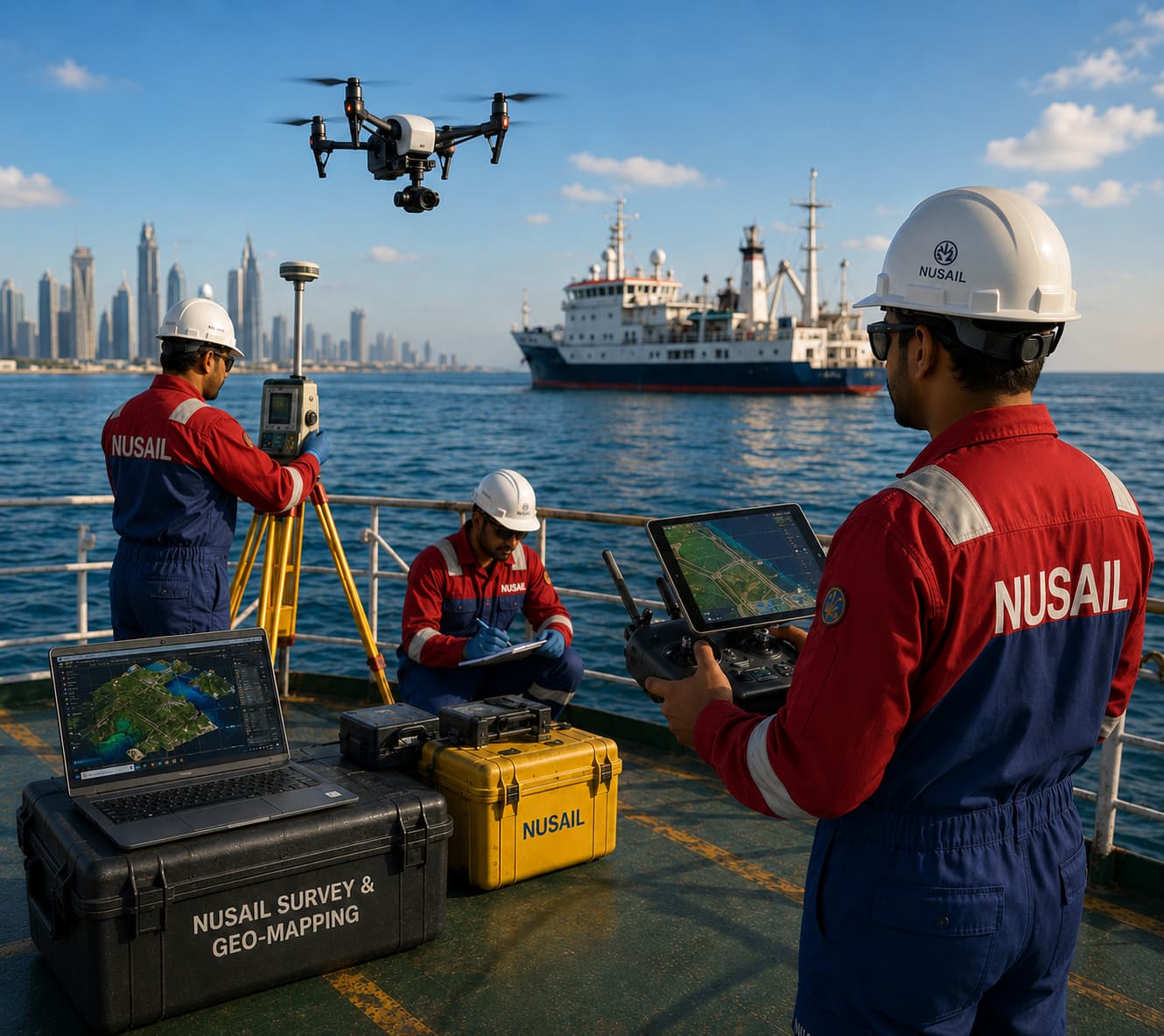 uav for mapping,Nusail HSE,Marine survey in oman, Land survey companies in oman