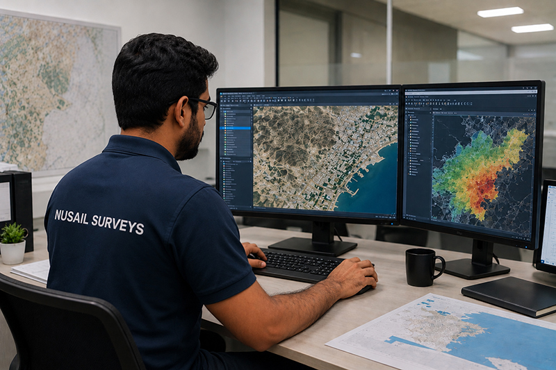 GIS mapping and spatial analysis for projects in Oman