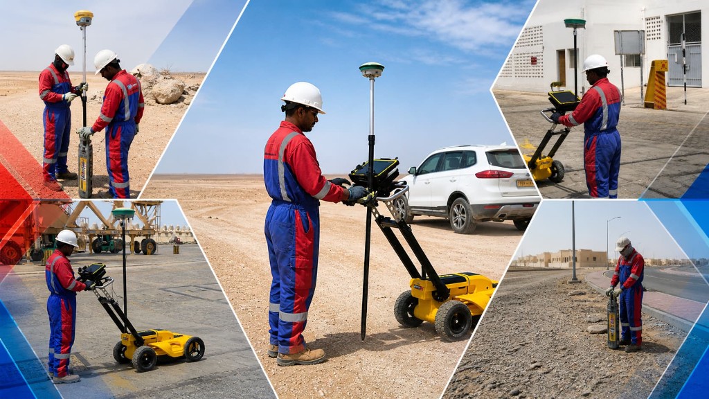 Nusail utility survey using GPR and EML equipment in Oman